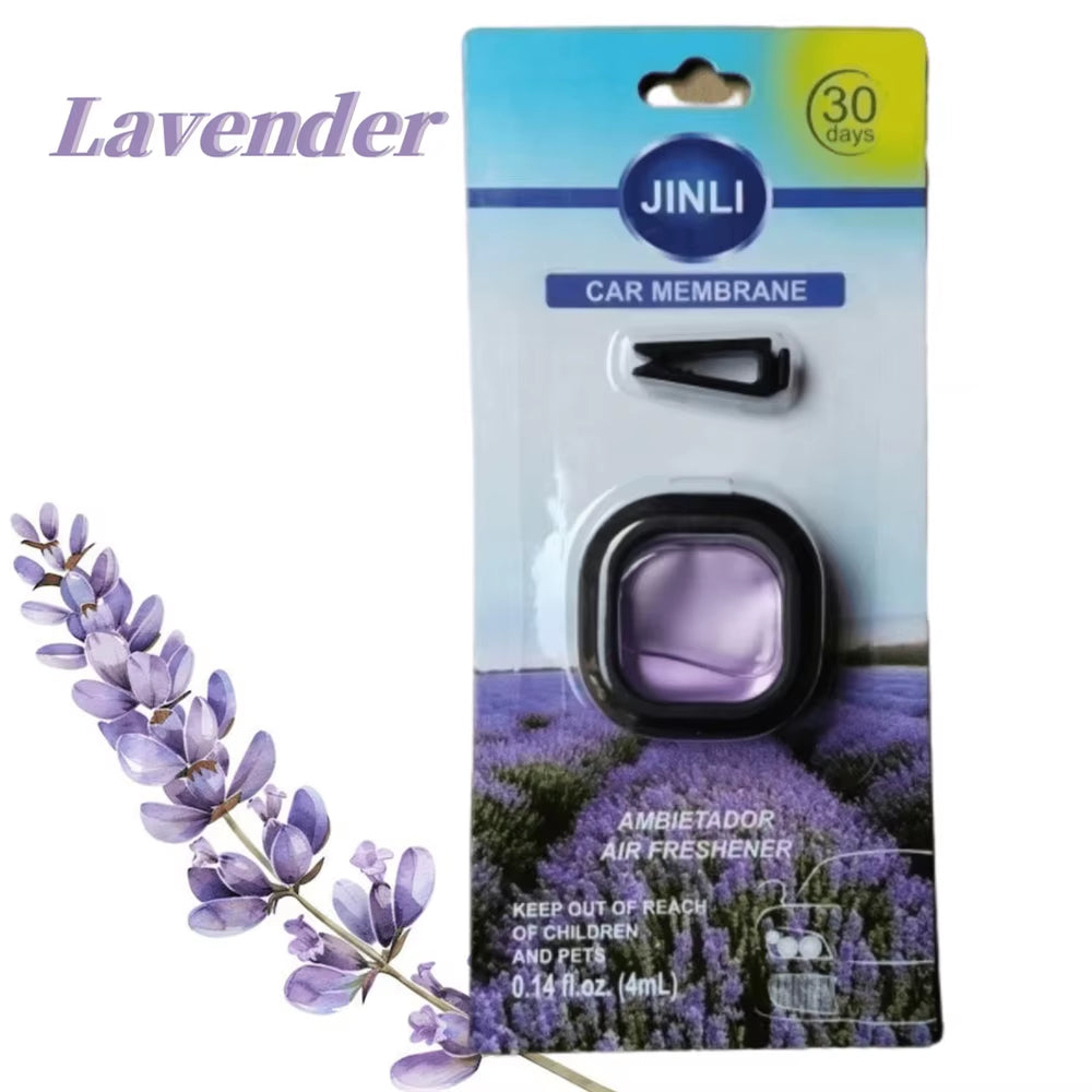 Long-Lasting Car Air Freshener Vent Clip Essential Oil Scented Odor Eliminator 0.14Oz Alcohol-Free Fragrance for Fresh Car Smell