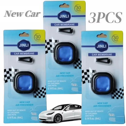 Long-Lasting Car Air Freshener Vent Clip Essential Oil Scented Odor Eliminator 0.14Oz Alcohol-Free Fragrance for Fresh Car Smell