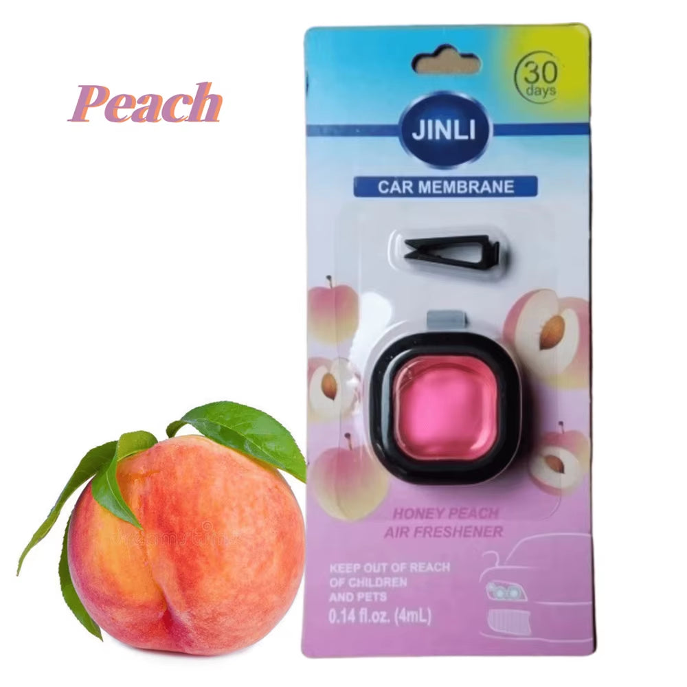 Long-Lasting Car Air Freshener Vent Clip Essential Oil Scented Odor Eliminator 0.14Oz Alcohol-Free Fragrance for Fresh Car Smell