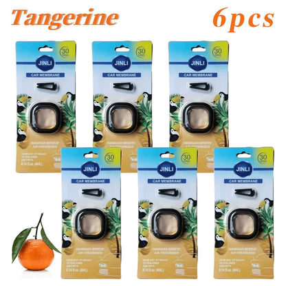Long-Lasting Car Air Freshener Vent Clip Essential Oil Scented Odor Eliminator 0.14Oz Alcohol-Free Fragrance for Fresh Car Smell