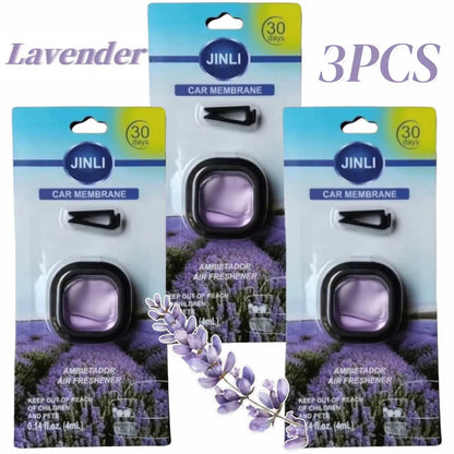 Long-Lasting Car Air Freshener Vent Clip Essential Oil Scented Odor Eliminator 0.14Oz Alcohol-Free Fragrance for Fresh Car Smell