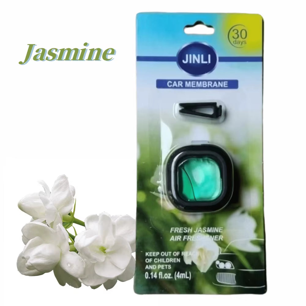 Long-Lasting Car Air Freshener Vent Clip Essential Oil Scented Odor Eliminator 0.14Oz Alcohol-Free Fragrance for Fresh Car Smell